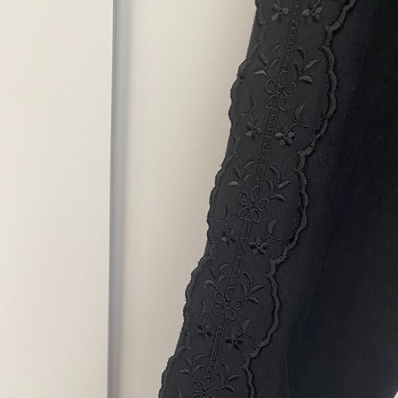 Derek Lam 10 Crosby - Lace Embellished Crosby Crop Flare Size 4 (Never Worn) - Picture 4 of 5